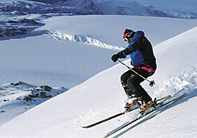 Skiing Greenland