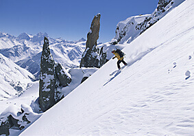 Skiing Russia